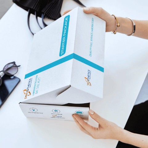 image000000 A box for sending dental case information and components